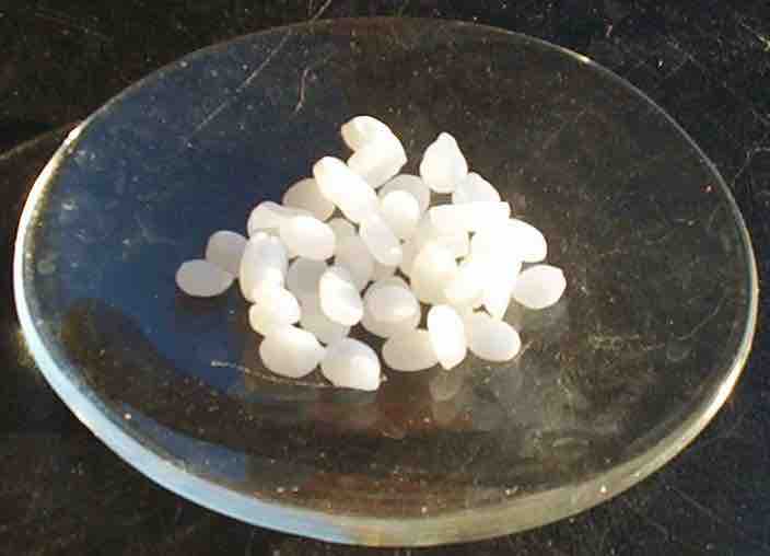 Sodium hydroxide pellets